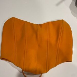 Princess Polly Orange Crop Top